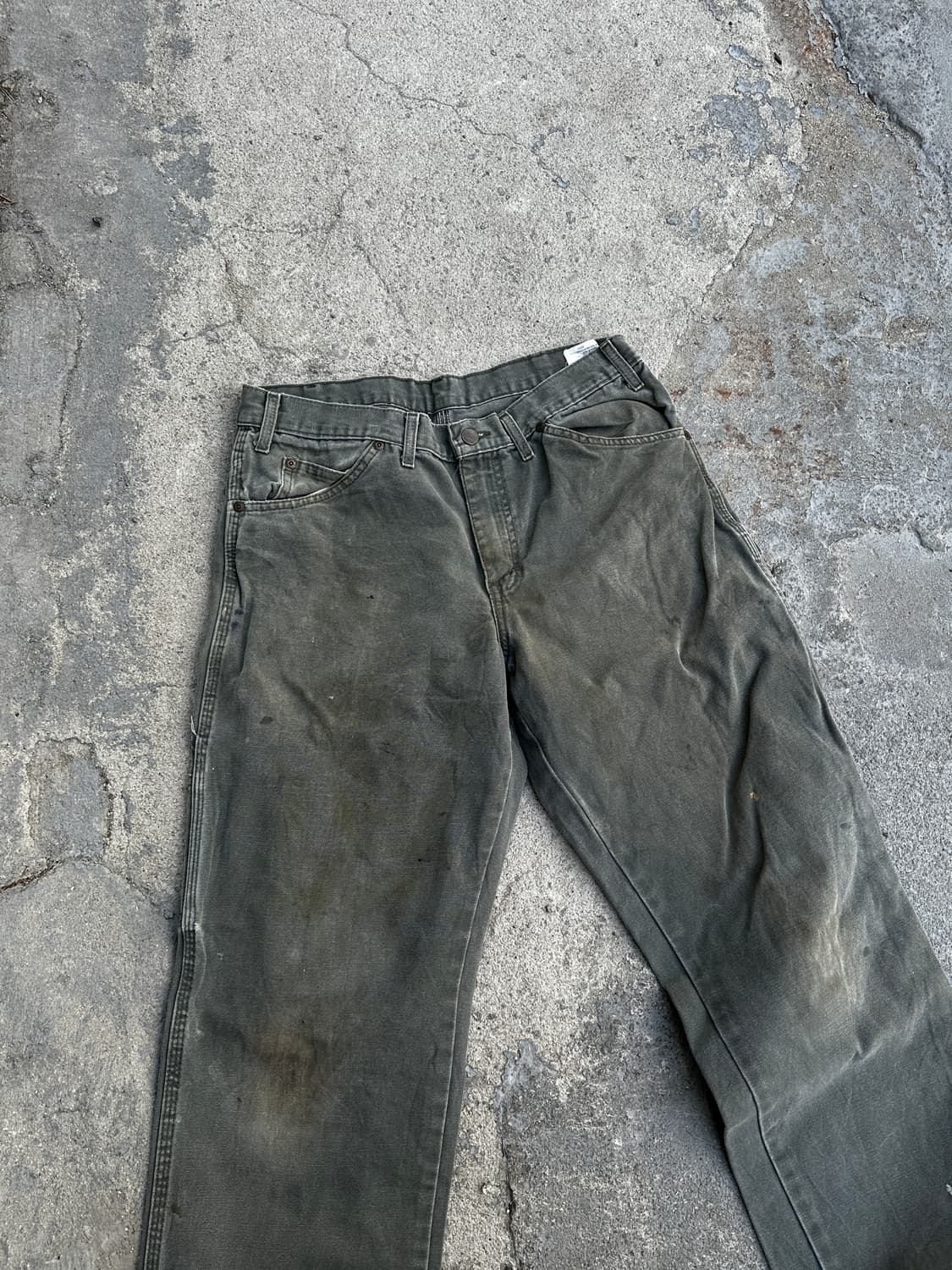 Dickies 디키즈 올리브 카펜터 워크팬츠 상품이미지4