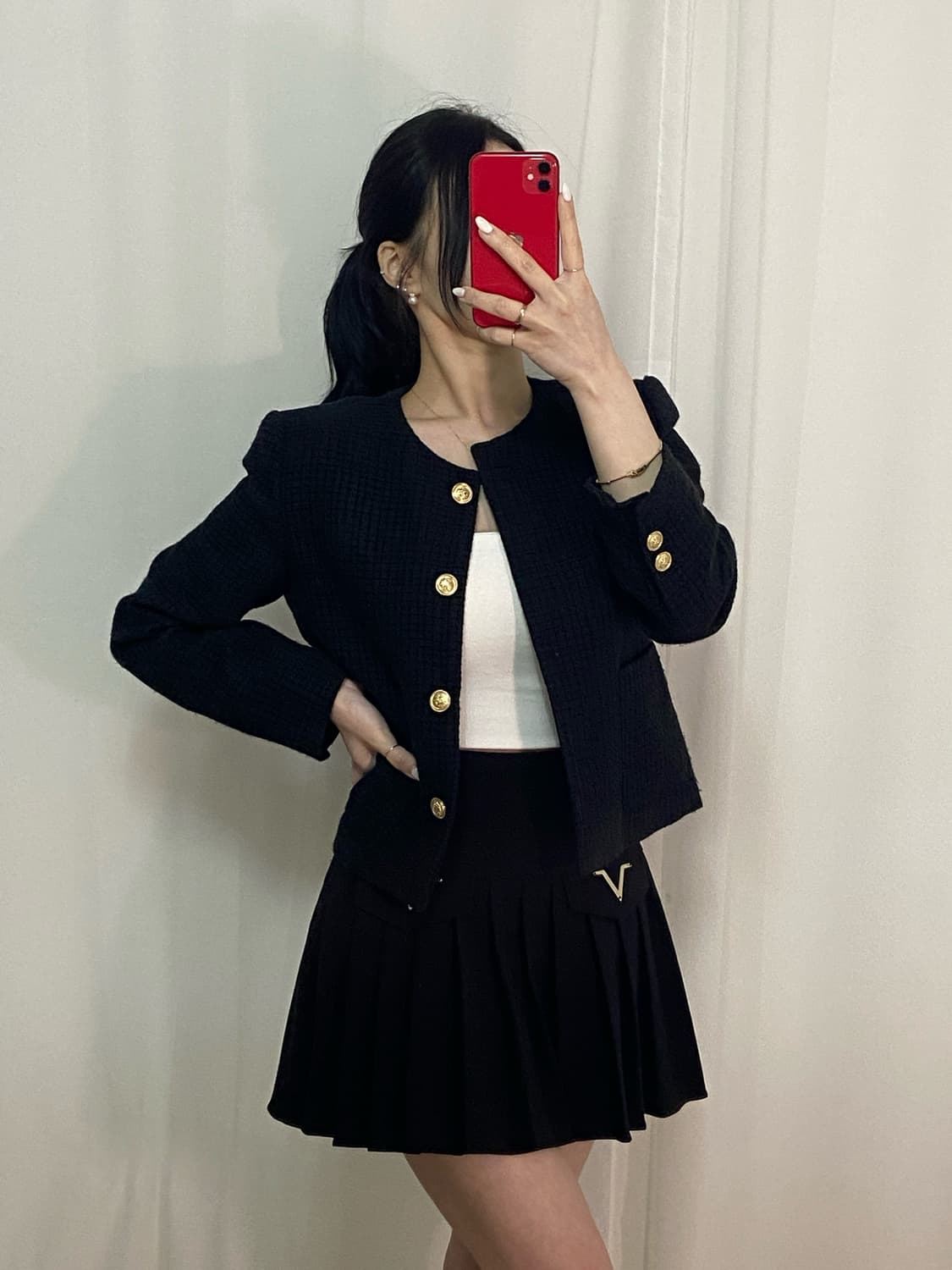 GUESS 트위드 자켓 상품이미지1