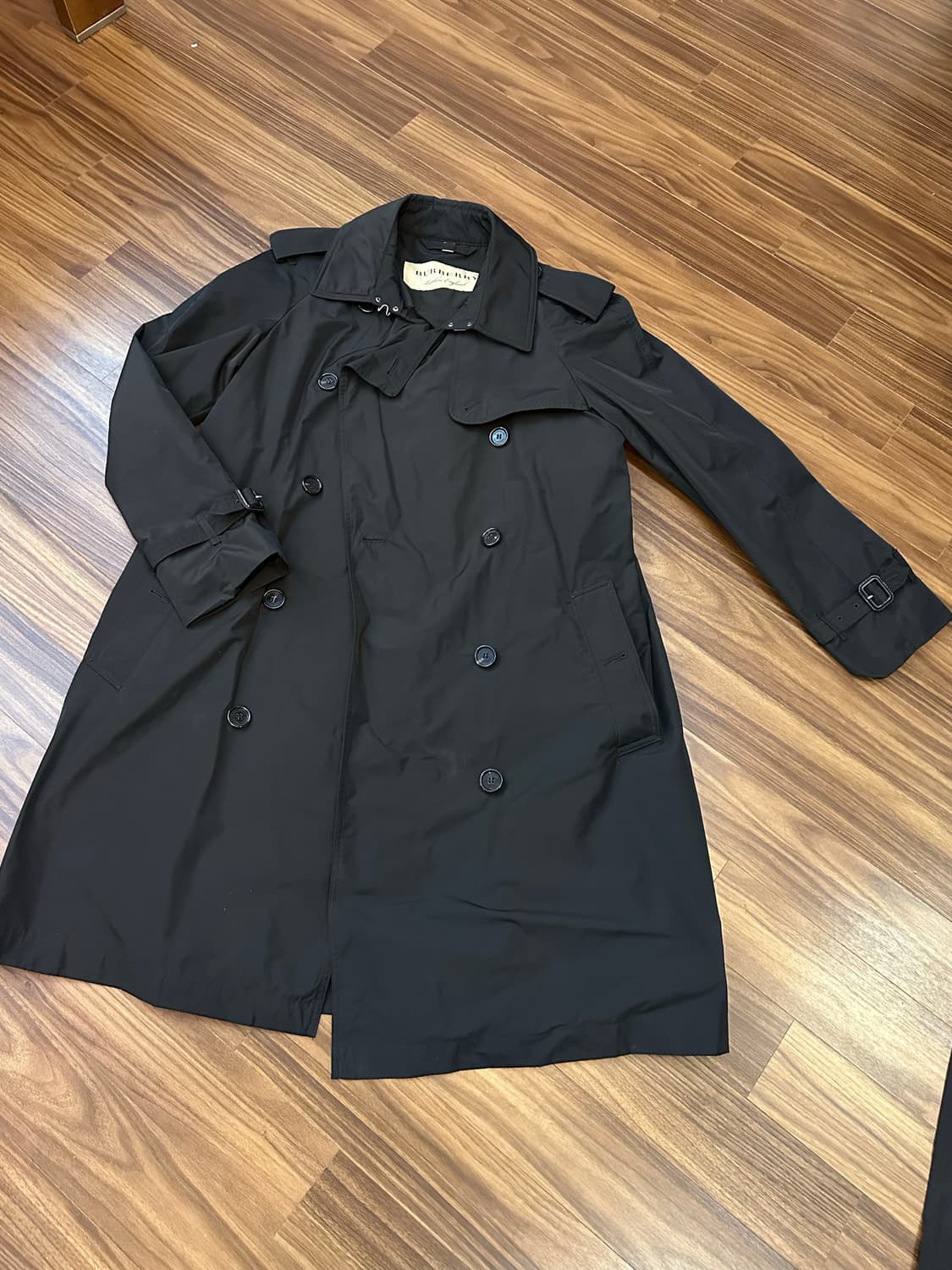 버버리 블랙 트렌치 코트 045 상품이미지6