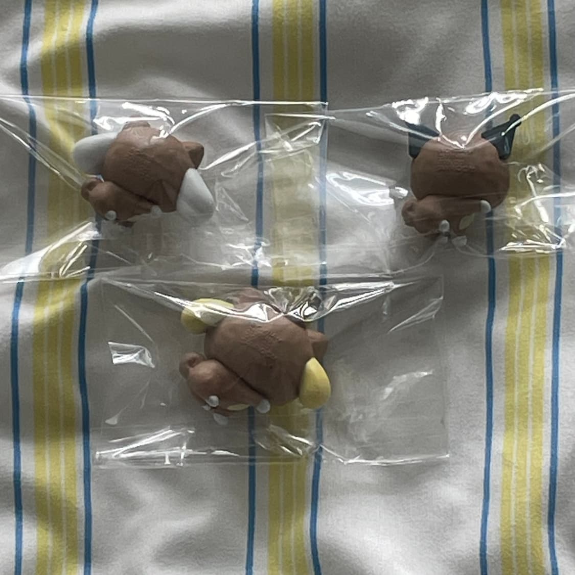 폼폼푸린,쿠로미,시나모롤 멍멍가챠 피규어 3종세트 상품이미지2