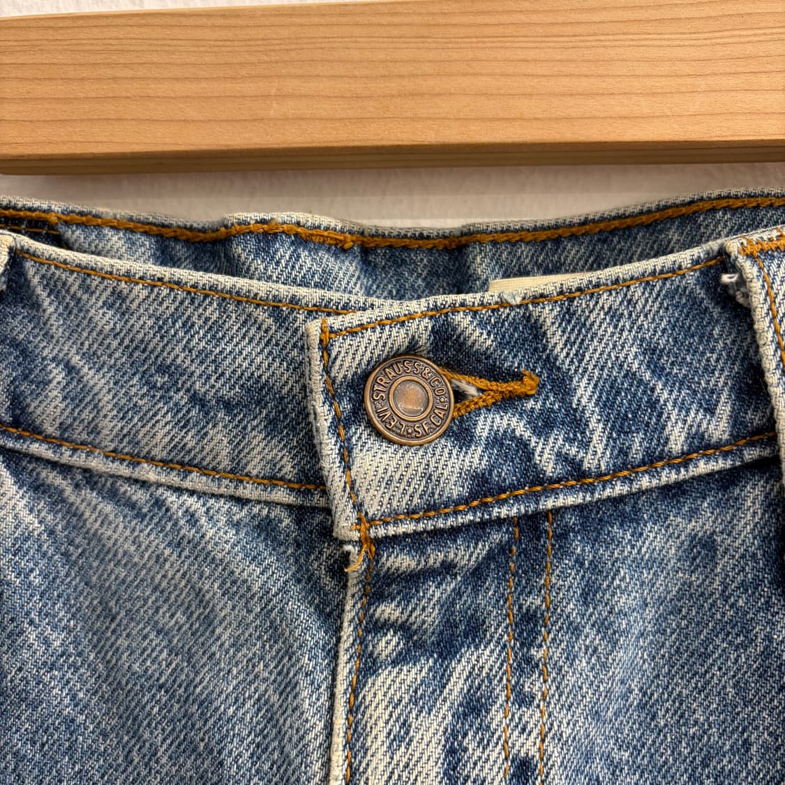 90s 리바이스 505 데님 청바지 오렌지탭(38) 상품이미지4