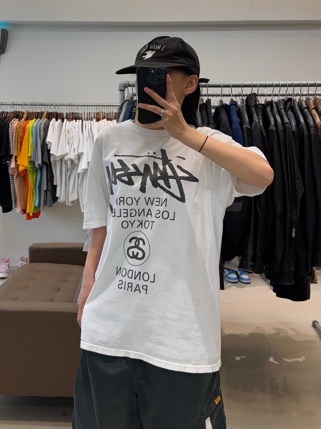 스투시 월드투어 티셔츠 상품이미지8