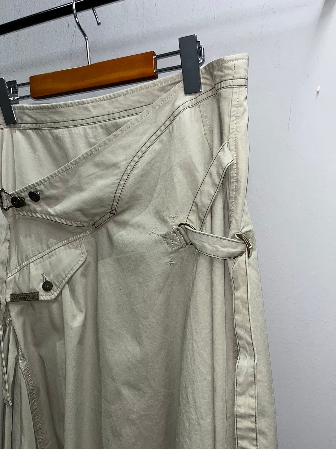 마리떼프랑소와저버 디테일 언발 스커트 상품이미지4