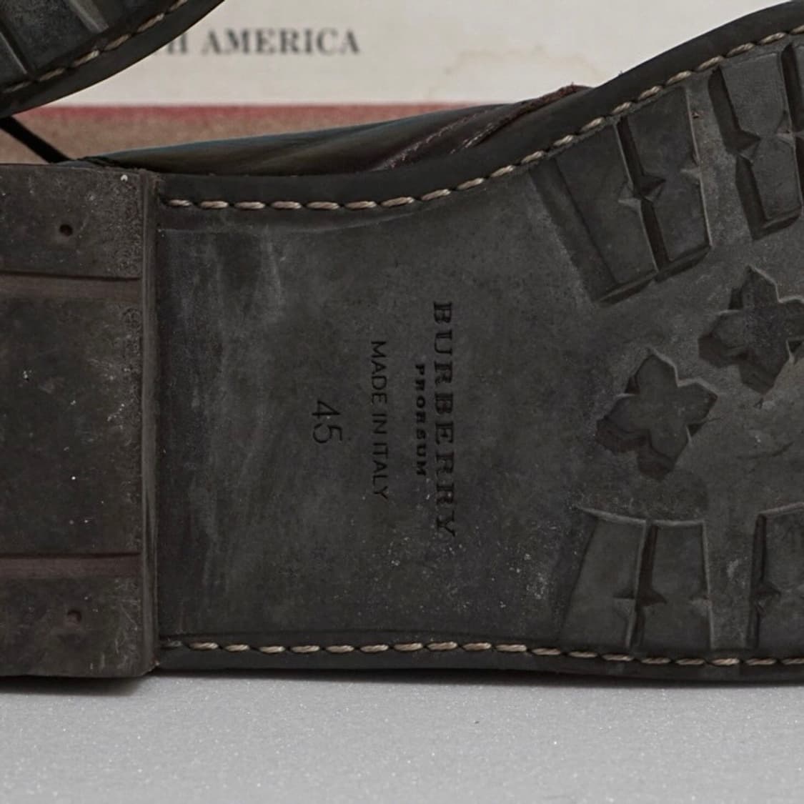 버버리 프로섬 10FW 컬렉션 라인 바이커 부츠 상품이미지10