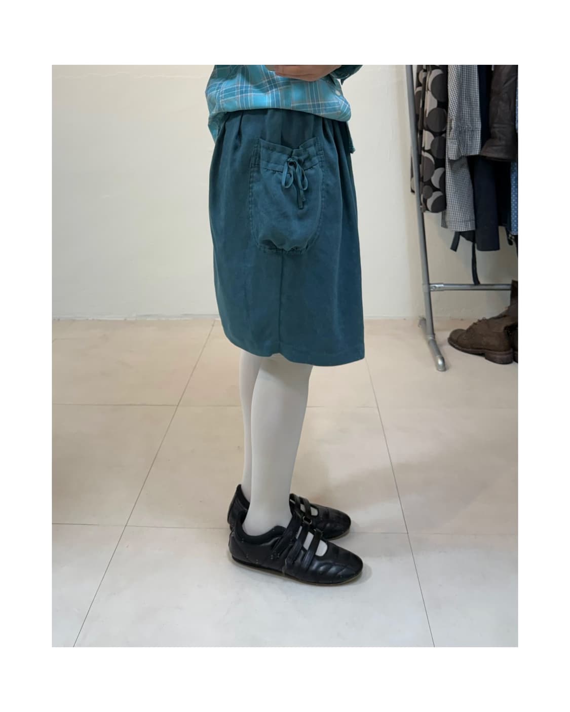 빈티지 미디 스커트 상품이미지5