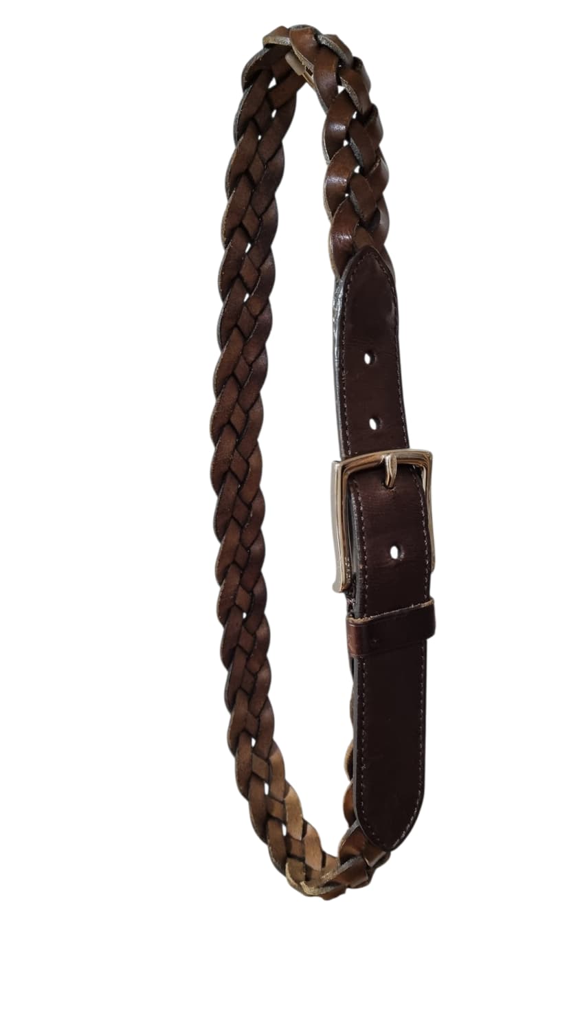 코치 가죽 꼬임 벨트 브라운 상품이미지4