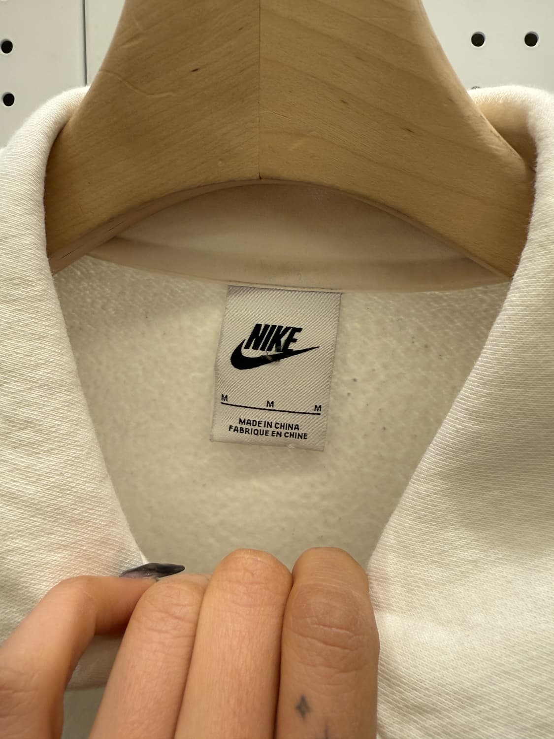 나이키 하프집업 크롭 맨투맨 U980 상품이미지5