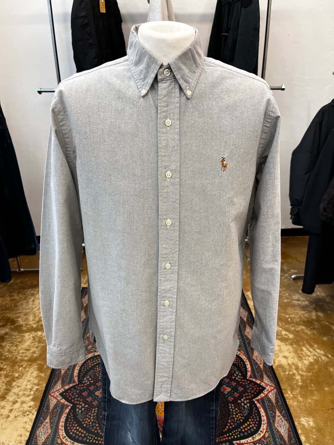 폴로 랄프 로렌 클래식핏 버튼 다운 셔츠 상품이미지2