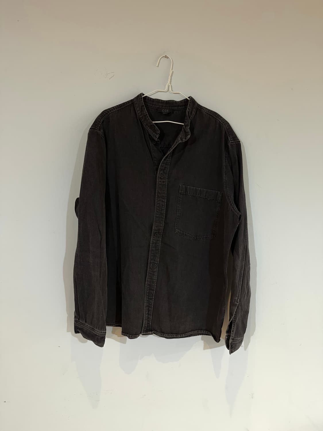 Cos 블랙 데님 셔츠 상품이미지1