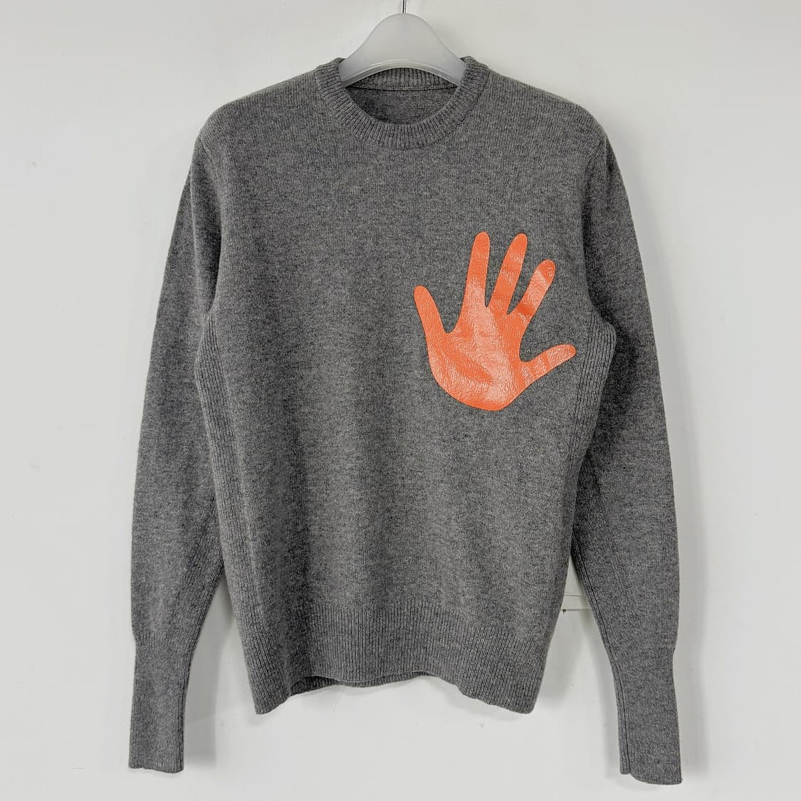 HOPE 핸드프린팅 울 니트 상품이미지1