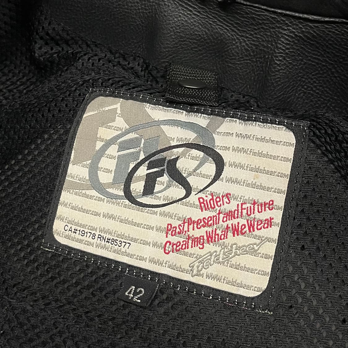 빈티지 타공 레더 라이더 자켓 (105) 상품이미지9