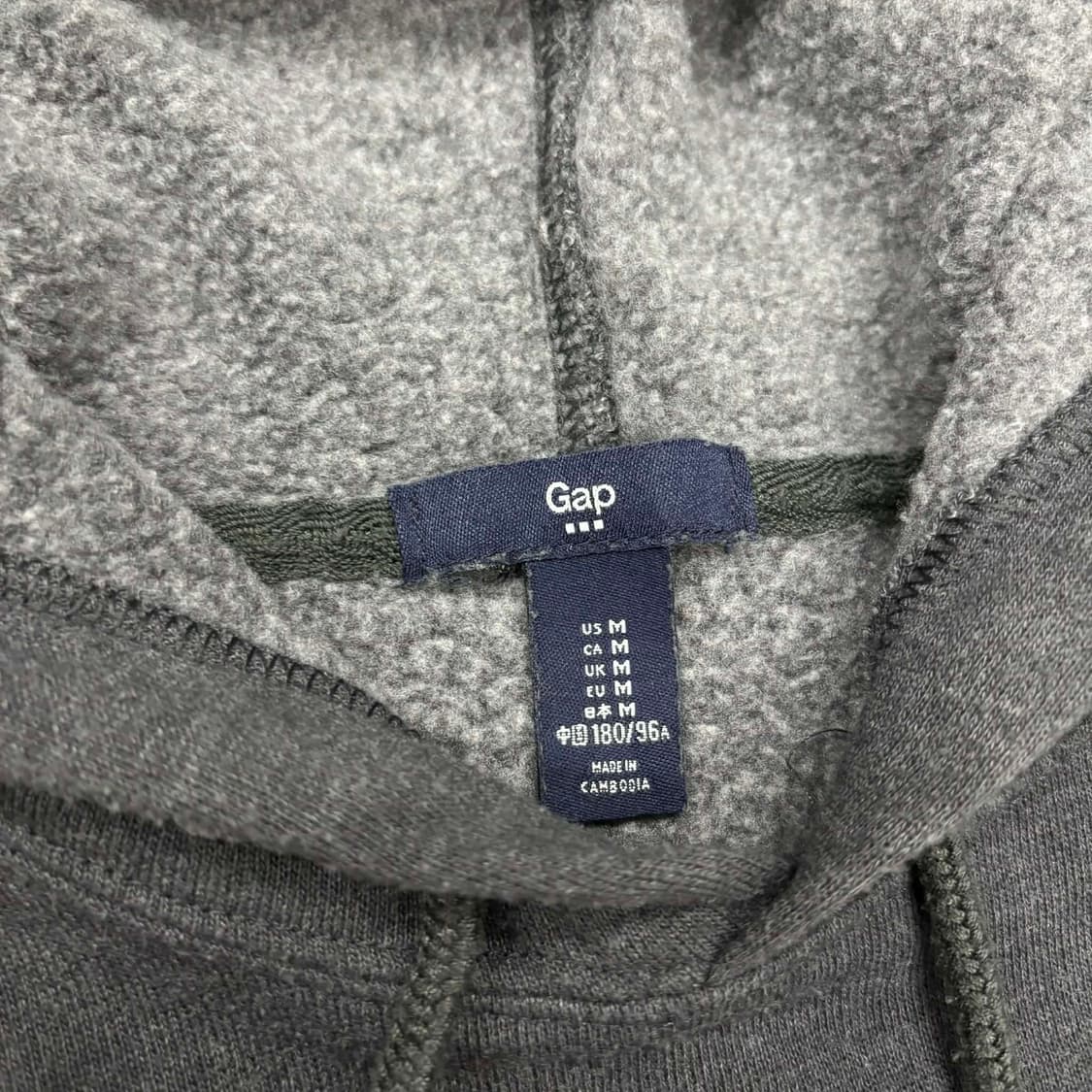 Gap 갭 성조기 그레이 스웨트셔츠 후드티(M) 상품이미지4