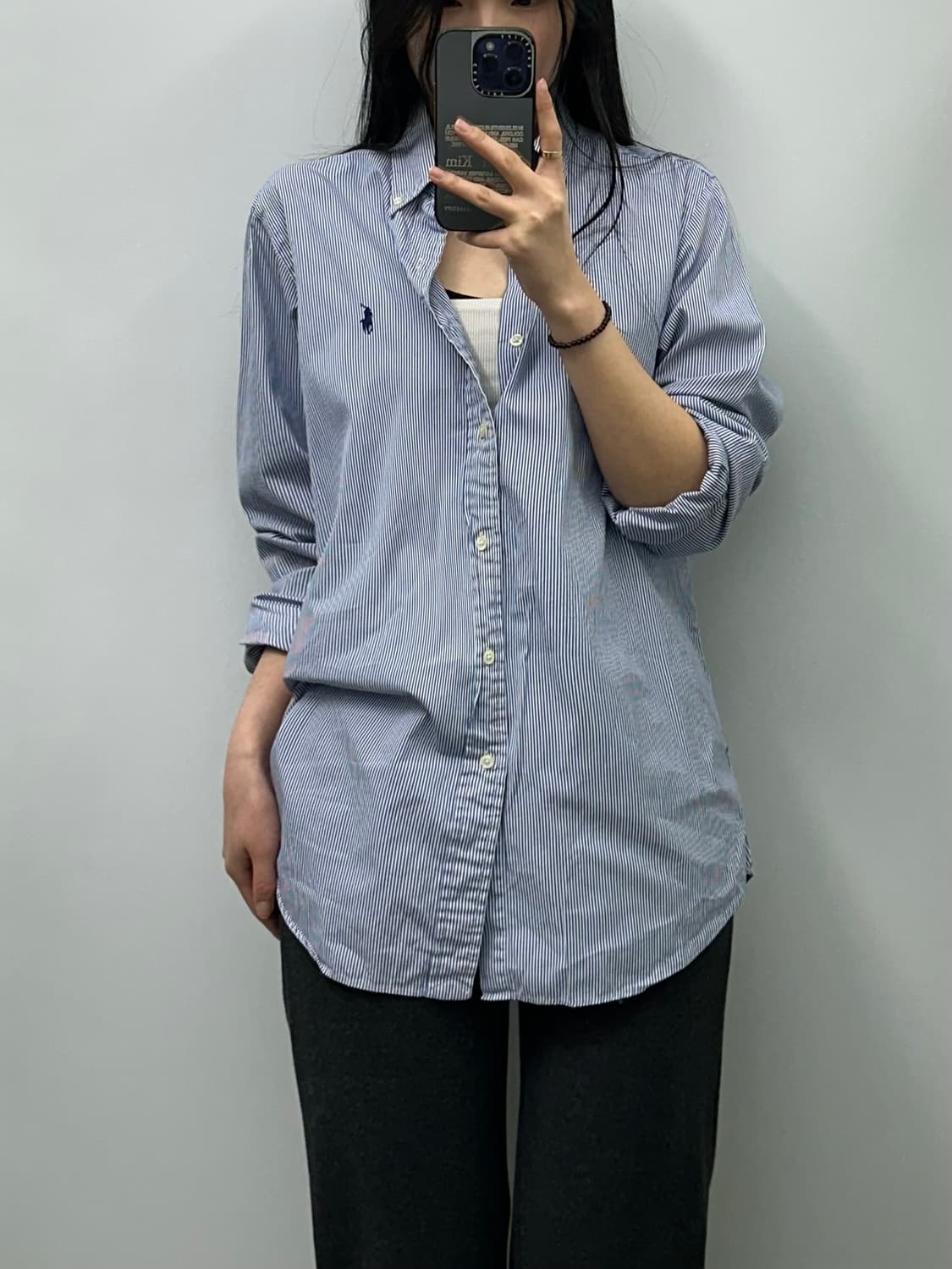 폴로 랄프로렌 신형 스트라이프 옥스포드 셔츠 상품이미지1