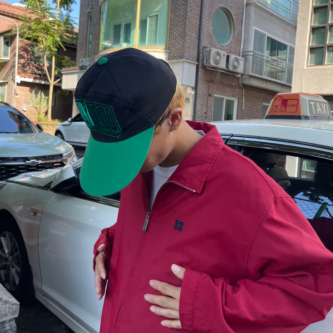 할리우드 롱빌 투톤캡 상품이미지1