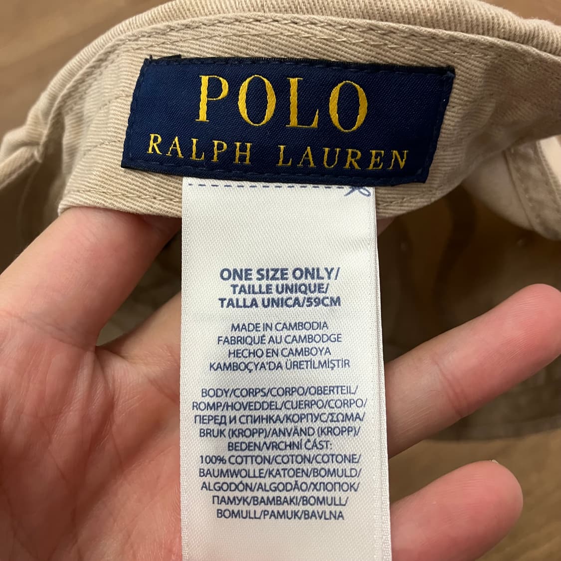 N177 폴로 볼캡 모자 베이지 상품이미지5