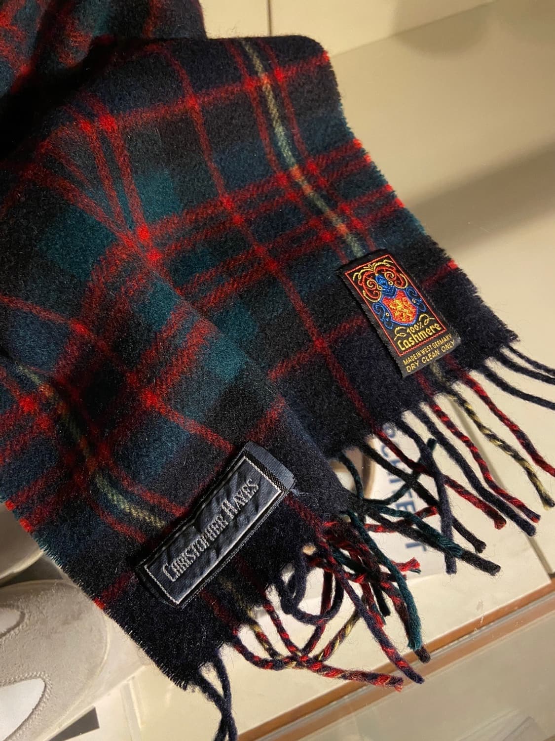 크리스토퍼 헤이즈 캐시미어 머플러 상품이미지3