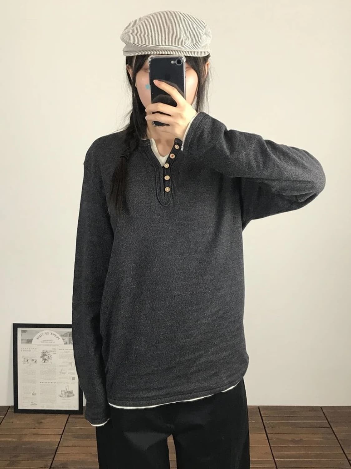 Thruxton Henley Long Sleeve 상품이미지2