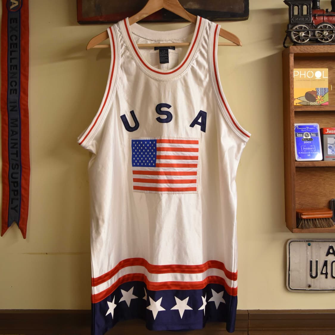 FIRST DOWN USA 메쉬 슬리브리스 상품이미지1