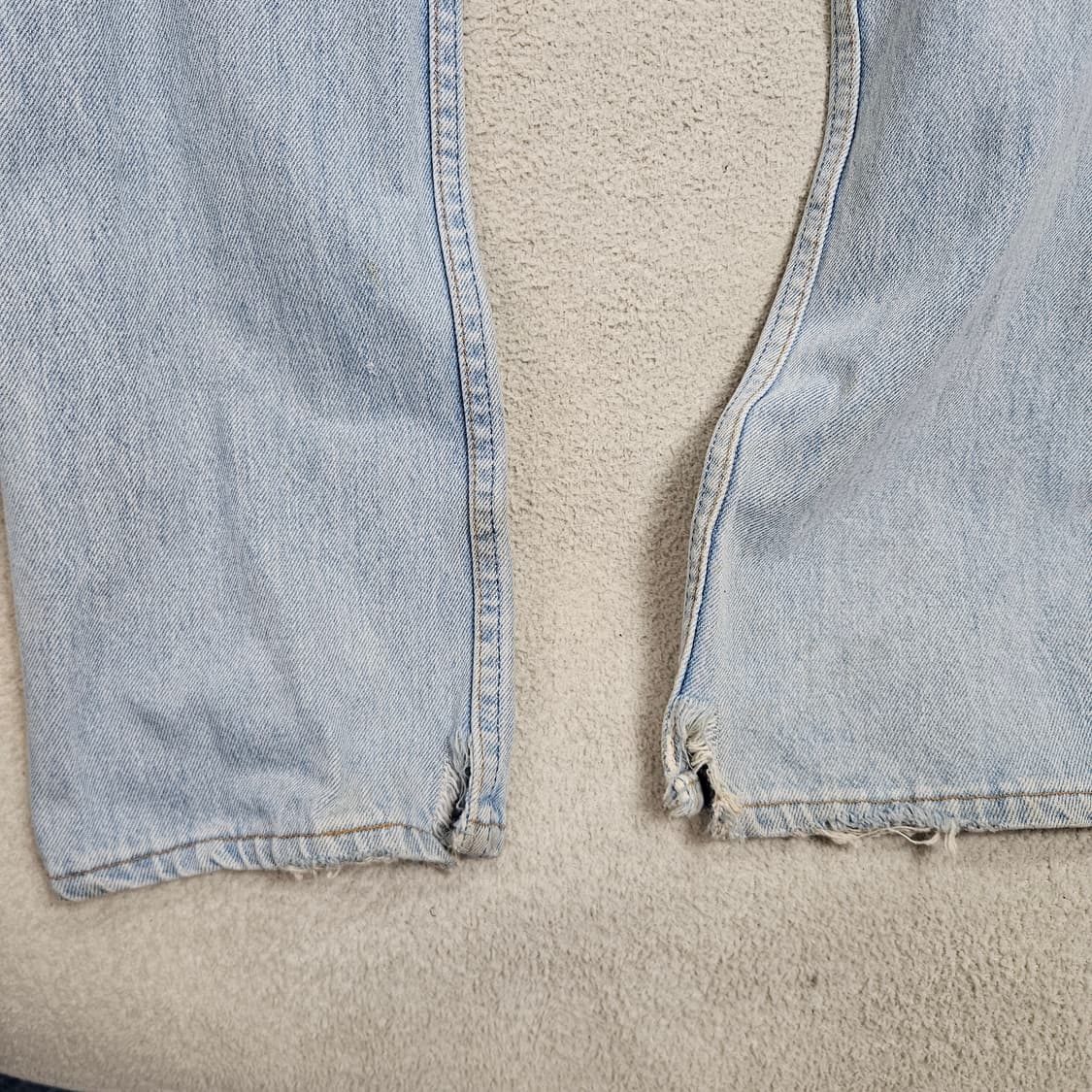 90s 리바이스 501 데님 29 34 Made in USA 상품이미지8