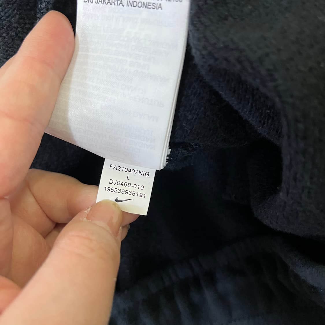 L 나이키 더블스우시 조거팬츠 0401M 상품이미지4