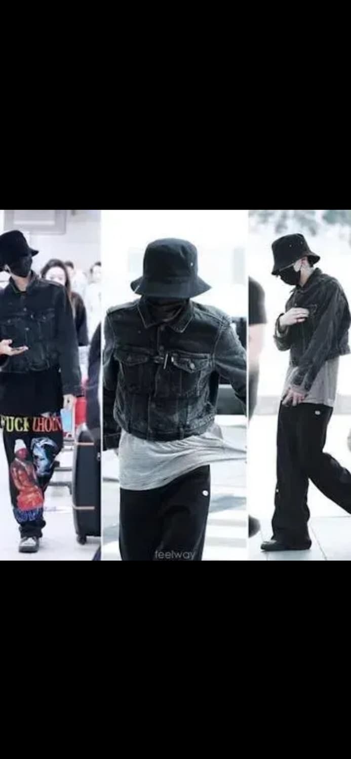 베트멍x리바이스 크롭 데님 자켓 흑청 상품이미지2