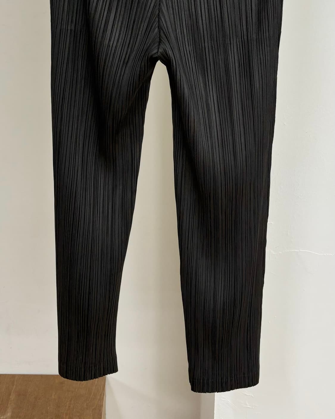 플리츠 플리즈 그레이 밴딩 플리츠 크롭 팬츠  상품이미지5