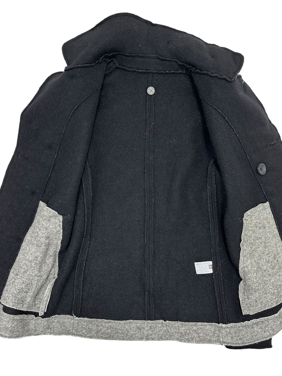 Swiss Chriss 울 더블 하이넥 코트 상품이미지5