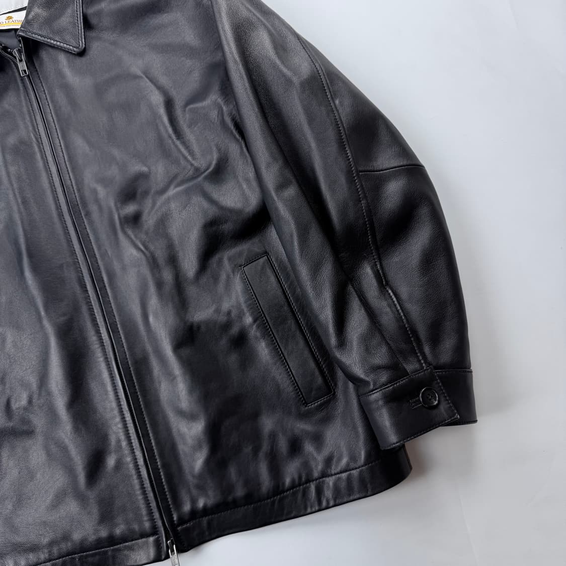 MMGL 이탈리아 램스킨 투웨이 레더자켓 상품이미지4