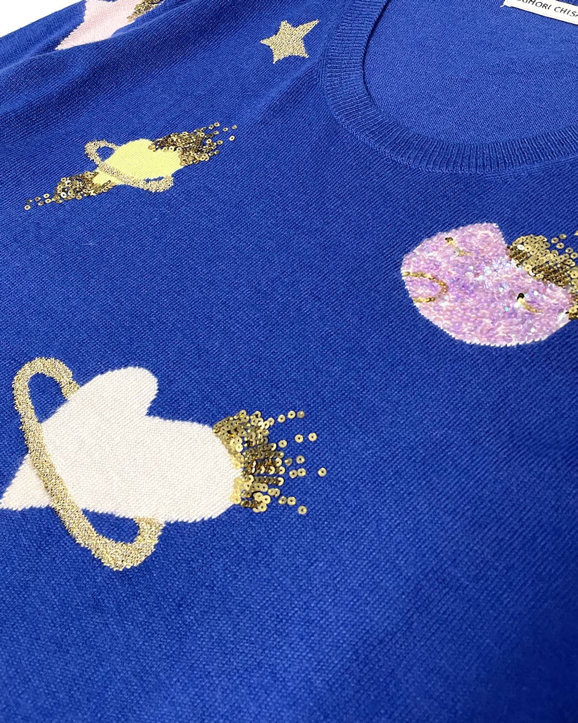 Tsumori chisato 스펭글 자수 니트 상품이미지5