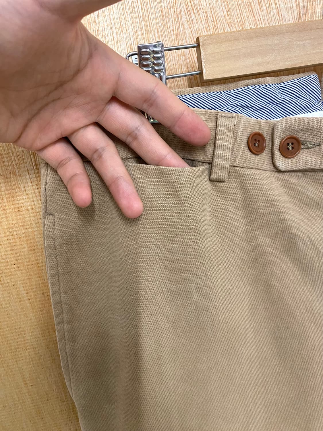 BEAMS F x Y. Akamine chino pants 상품이미지7