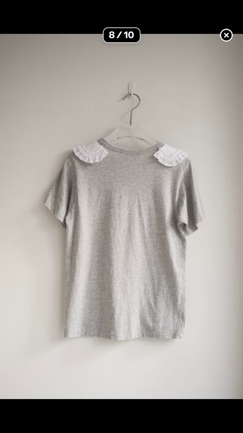 frill collar t-shirt 상품이미지6