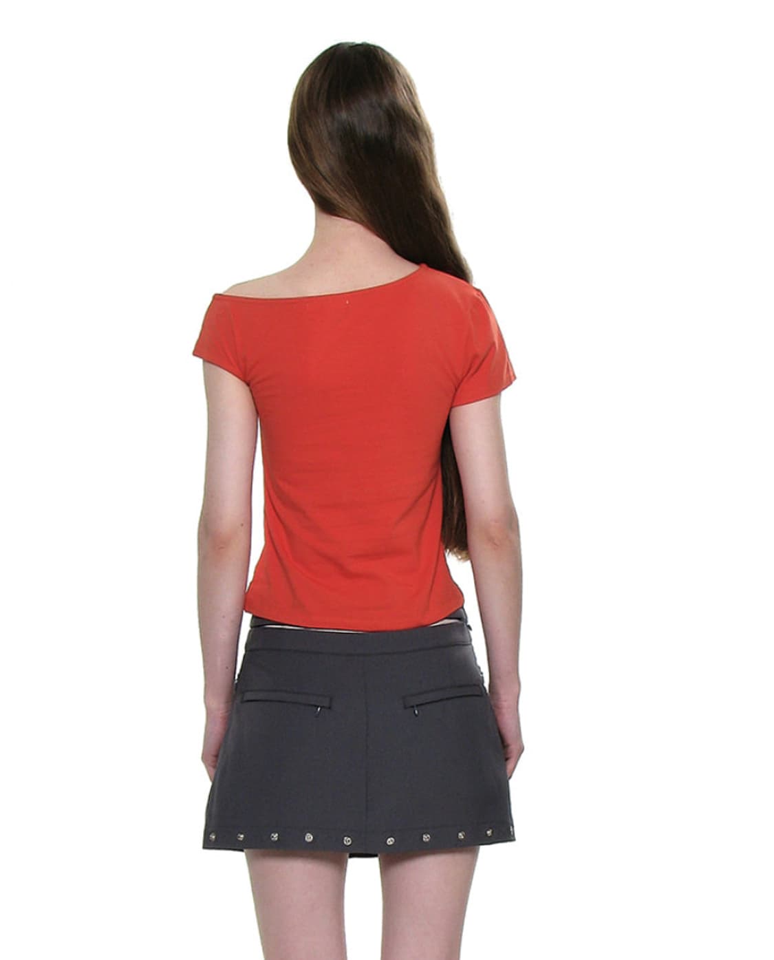 파르티멘토 반팔티 NUMBERING UNBALANCED LAYER TOP 상품이미지3