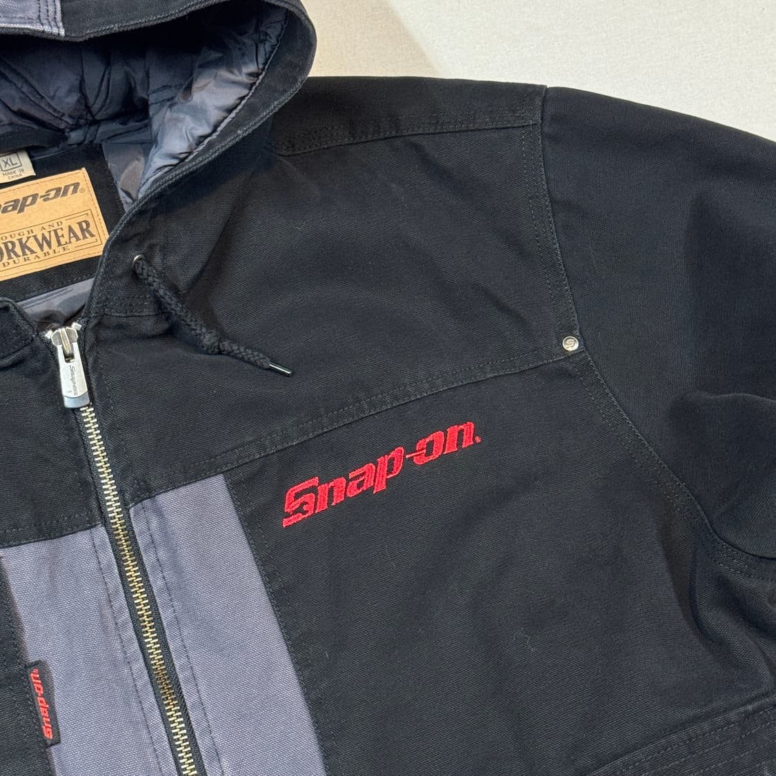 XL) 스냅온 SNAP-ON USA 퀼팅 액티브 후드 자켓 상품이미지2