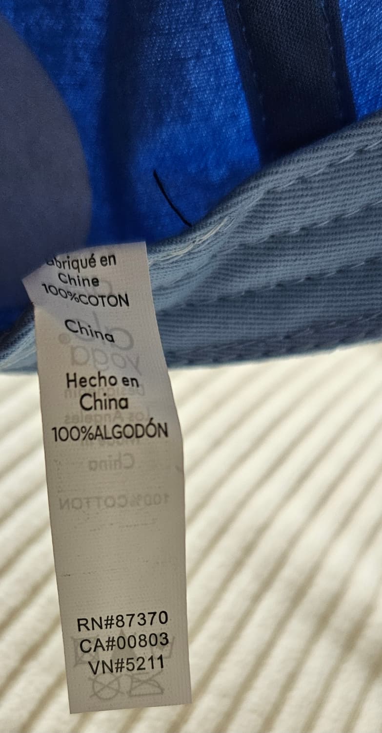 
Alo Yoga 코튼 볼캡 스카이블루  상품이미지4