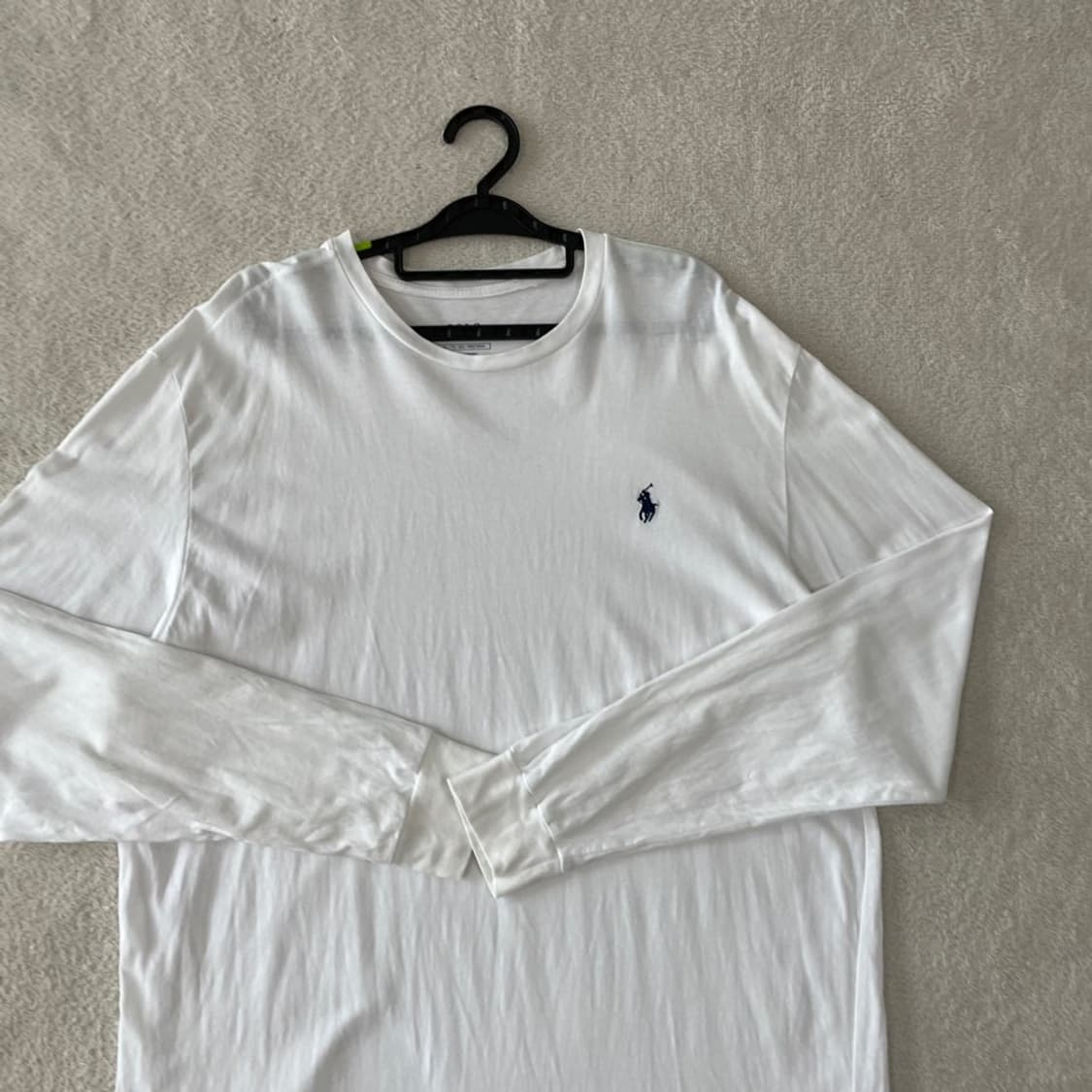 XL 폴로 화이트 롱슬리브 긴팔 상품이미지2