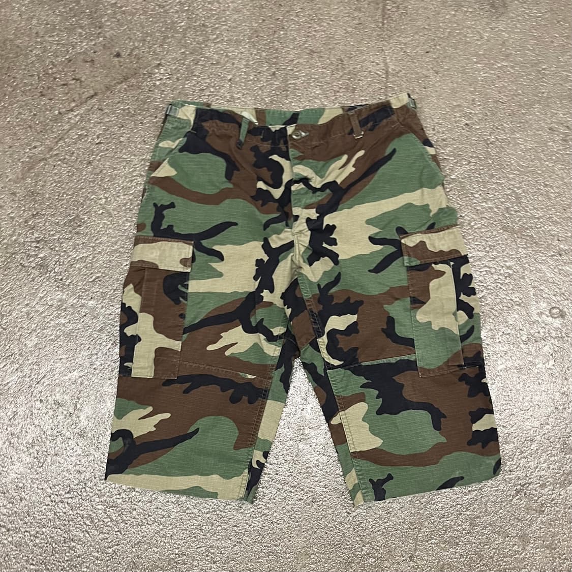 미군 우드랜드 BDU  컷오프 쇼츠 (~37”) 상품이미지2