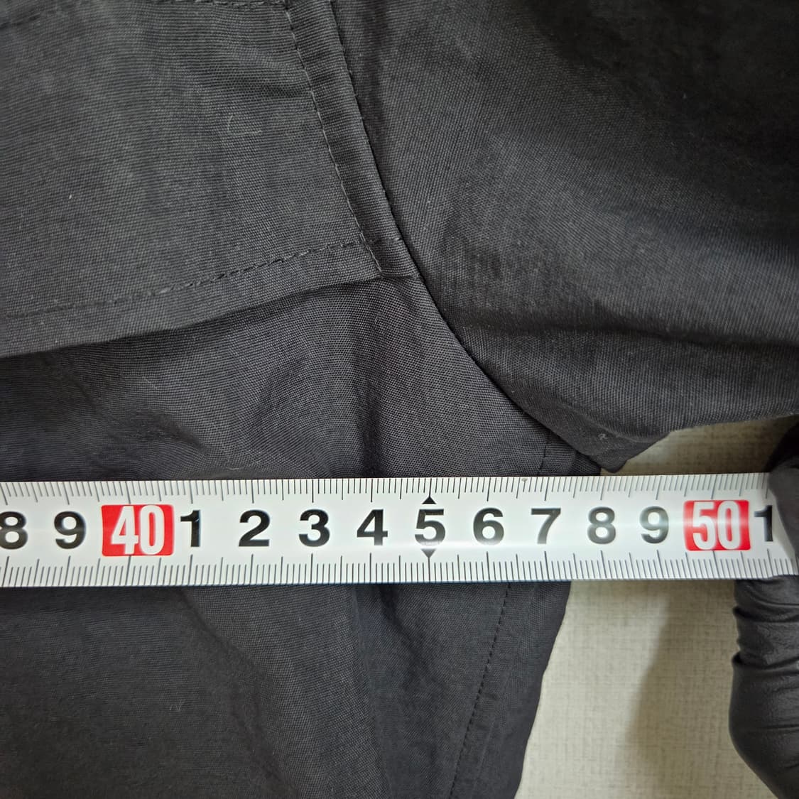 캐나다구스 바람막이 자켓 여자S 블랙 상품이미지8