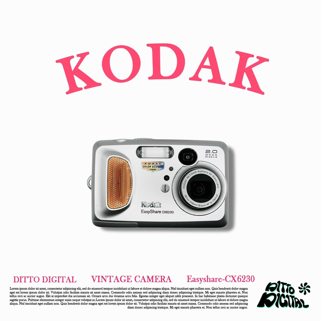 Kodak Easyshare Cx-6230디카  상품이미지1