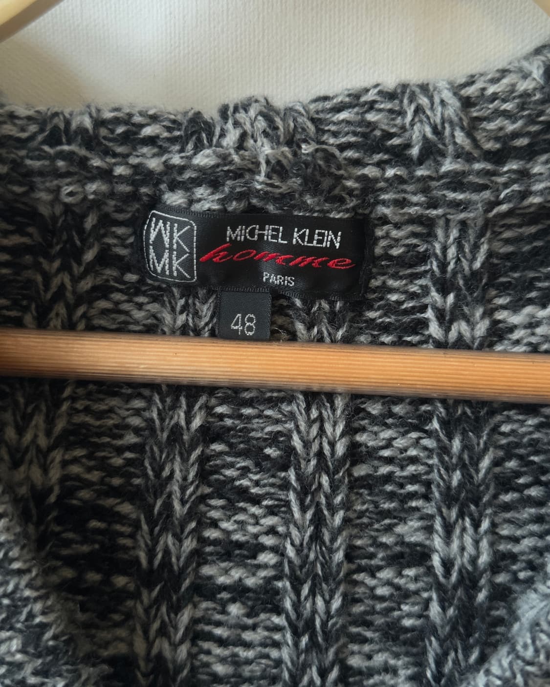 [MICHEAL KLEIN] hoodie knit zipup 상품이미지5