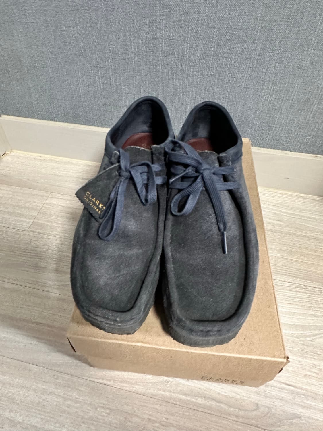 클락스 왈라비 헤어리 스웨이드 UK7(260) 상품이미지3