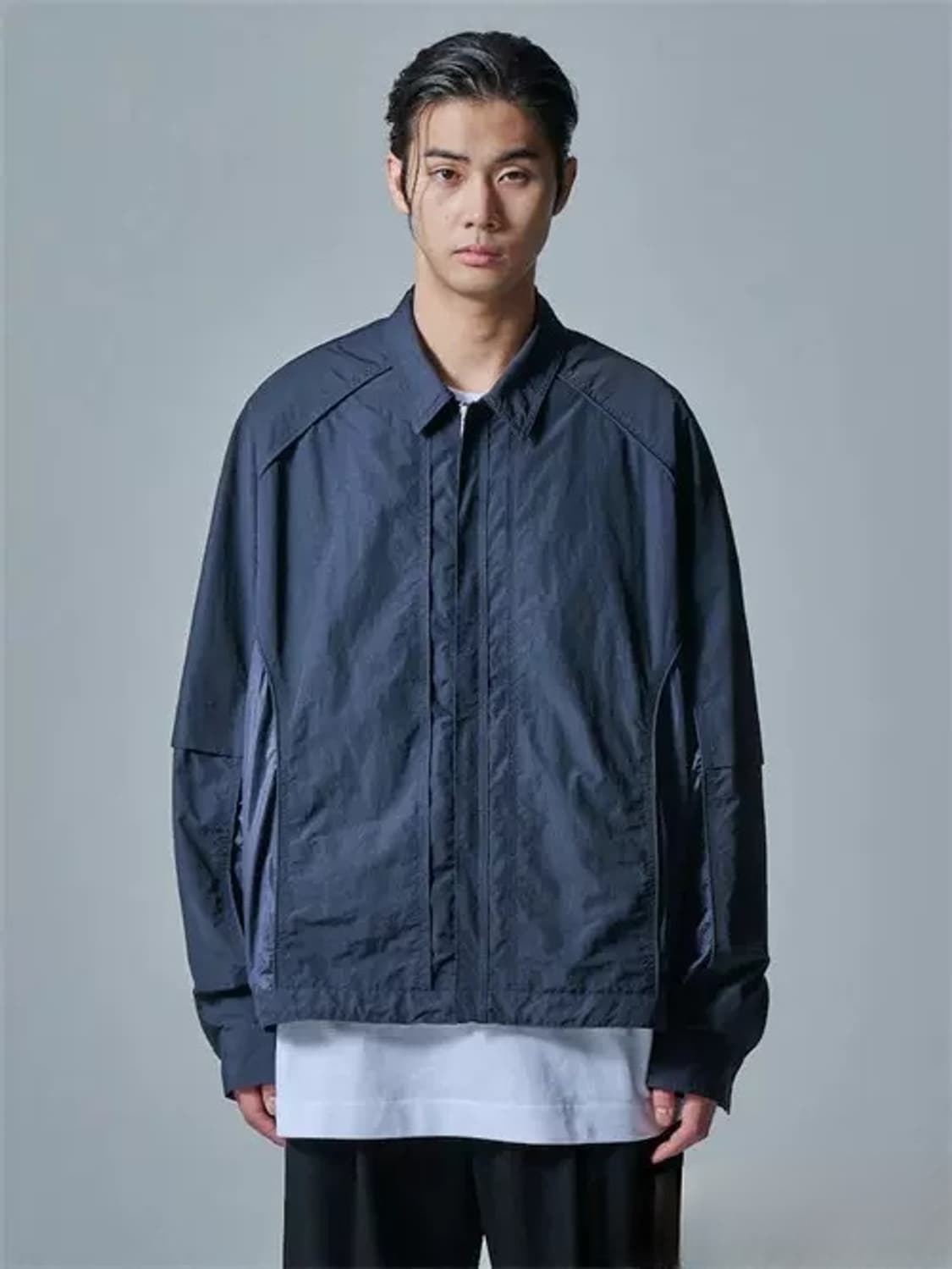 준지 24FW 더블 나일론 집업 자켓 상품이미지3