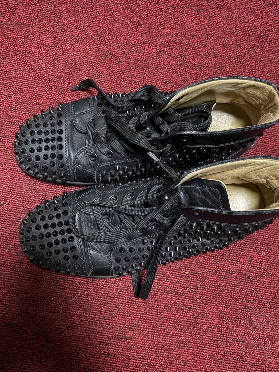 루부탱 스터드 하이탑 상품이미지2