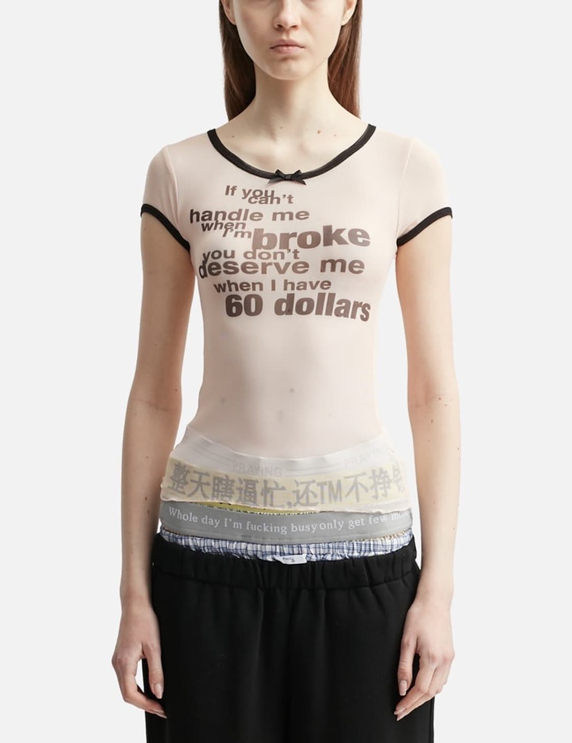 Praying 프레잉 60 dollar sheer top 상품이미지2