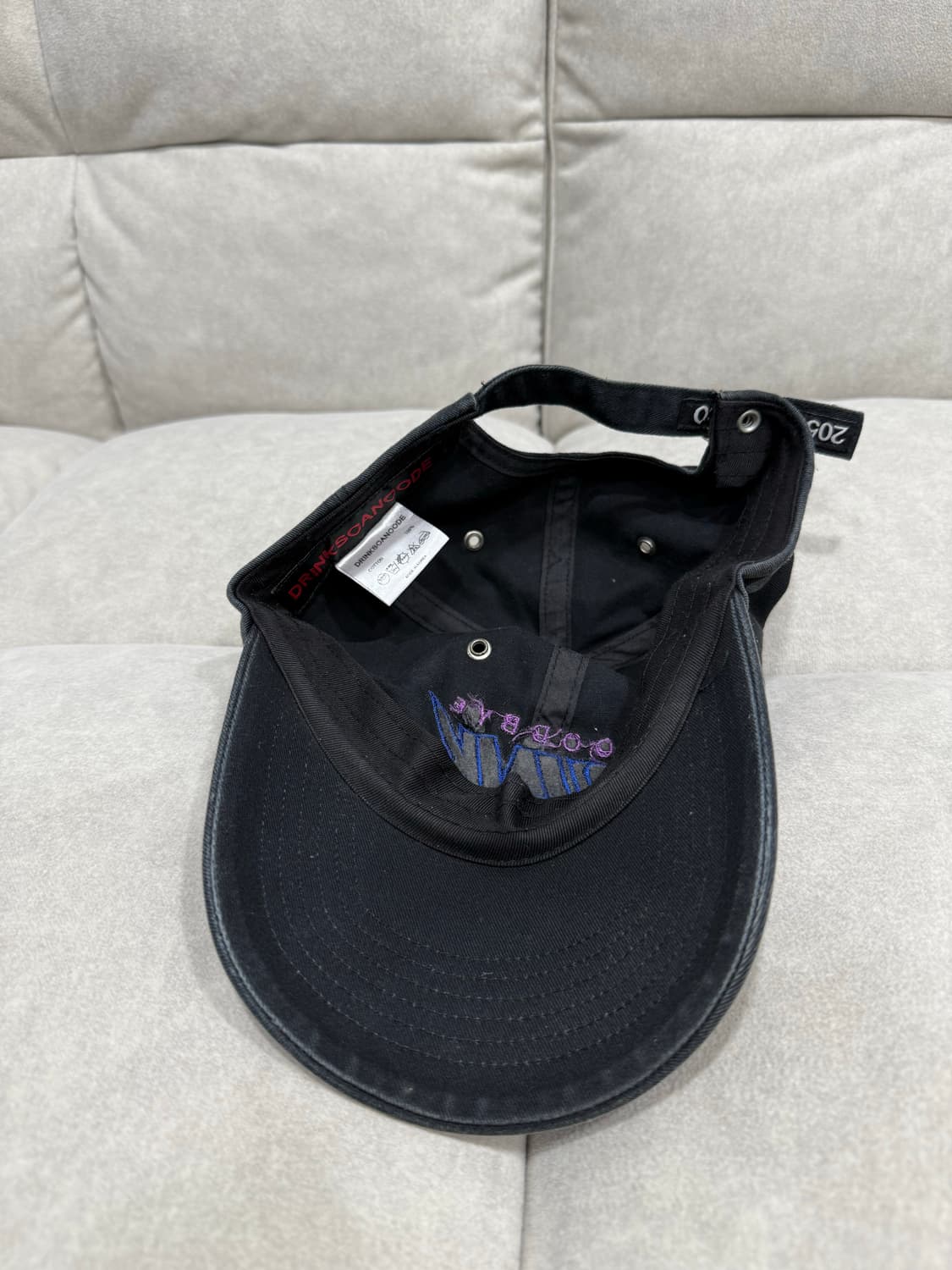 드링크스캔코드 cap 캡 상품이미지3