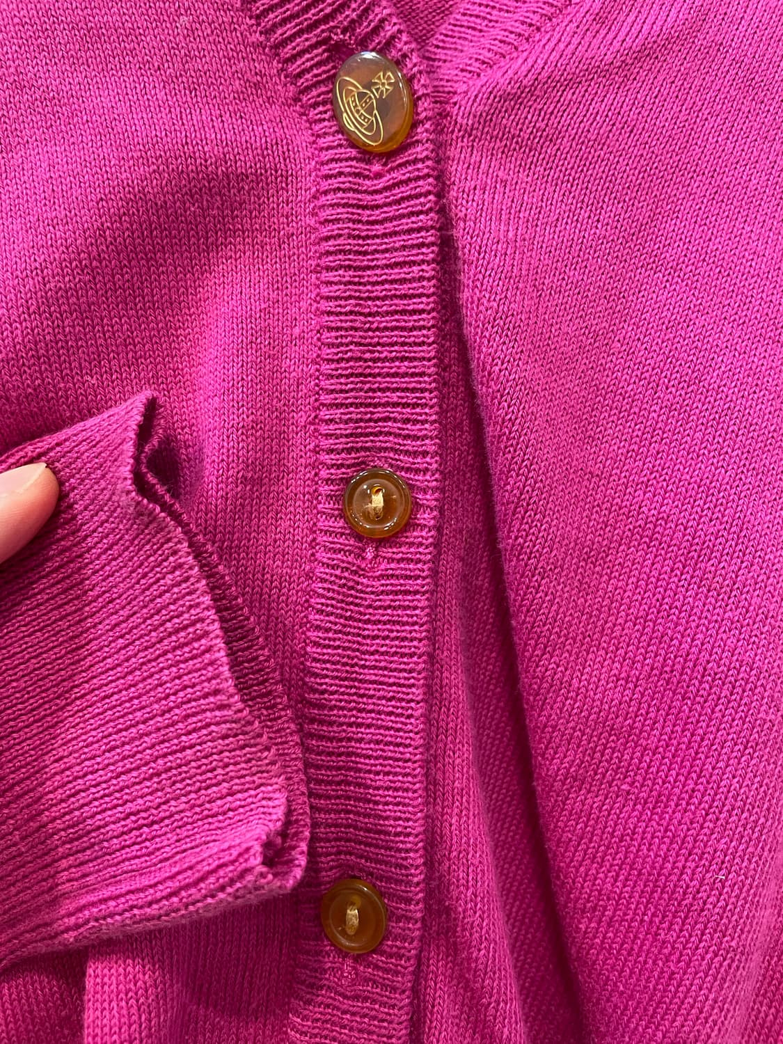 비비안웨스트우드 가디건 s사이즈 상품이미지5