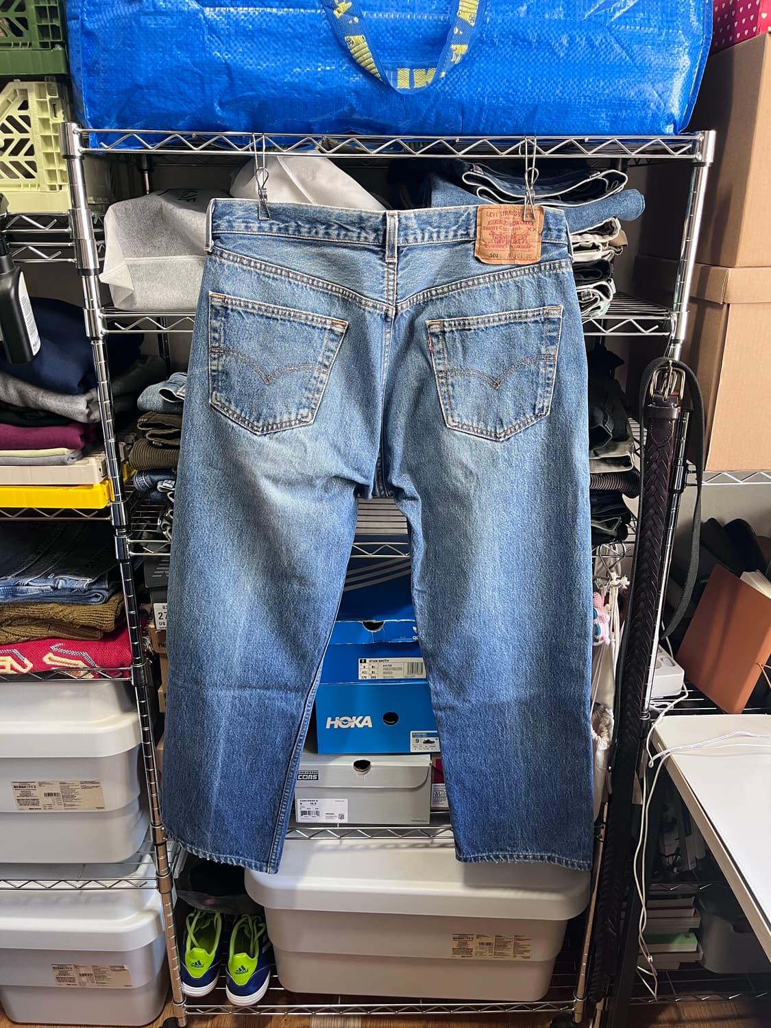 90s usa levis 501(레드 스티치) 상품이미지2