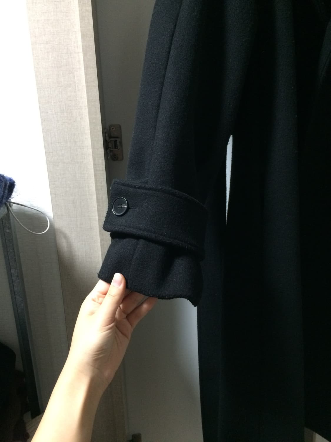 미쏘 울 롱코트 겨울트렌치코트 상품이미지8