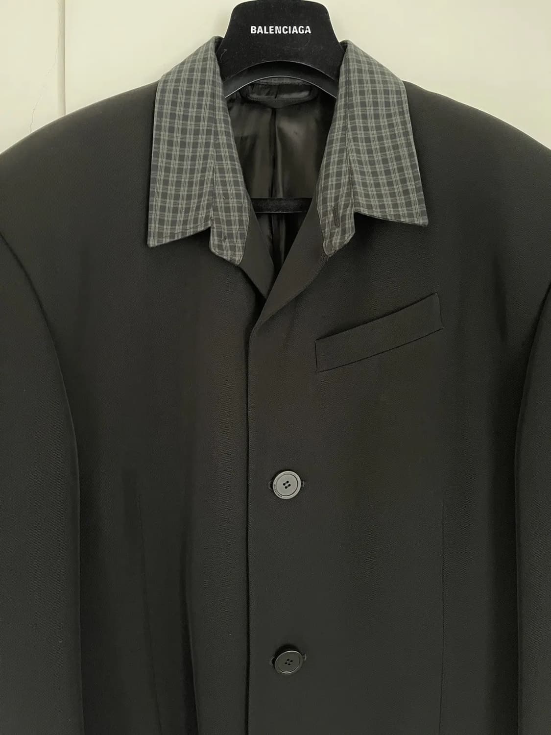 발렌시아가 셔츠카라 블레이져 상품이미지3