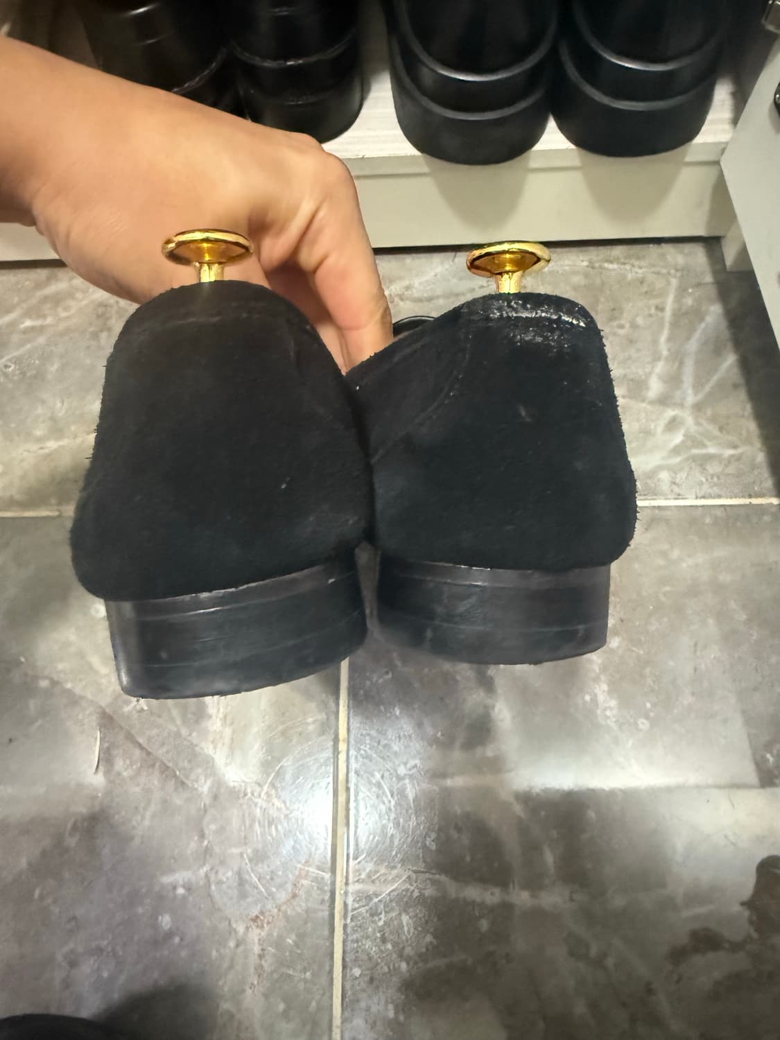 톰포드 스웨이드 로퍼 7 1/2 상품이미지4