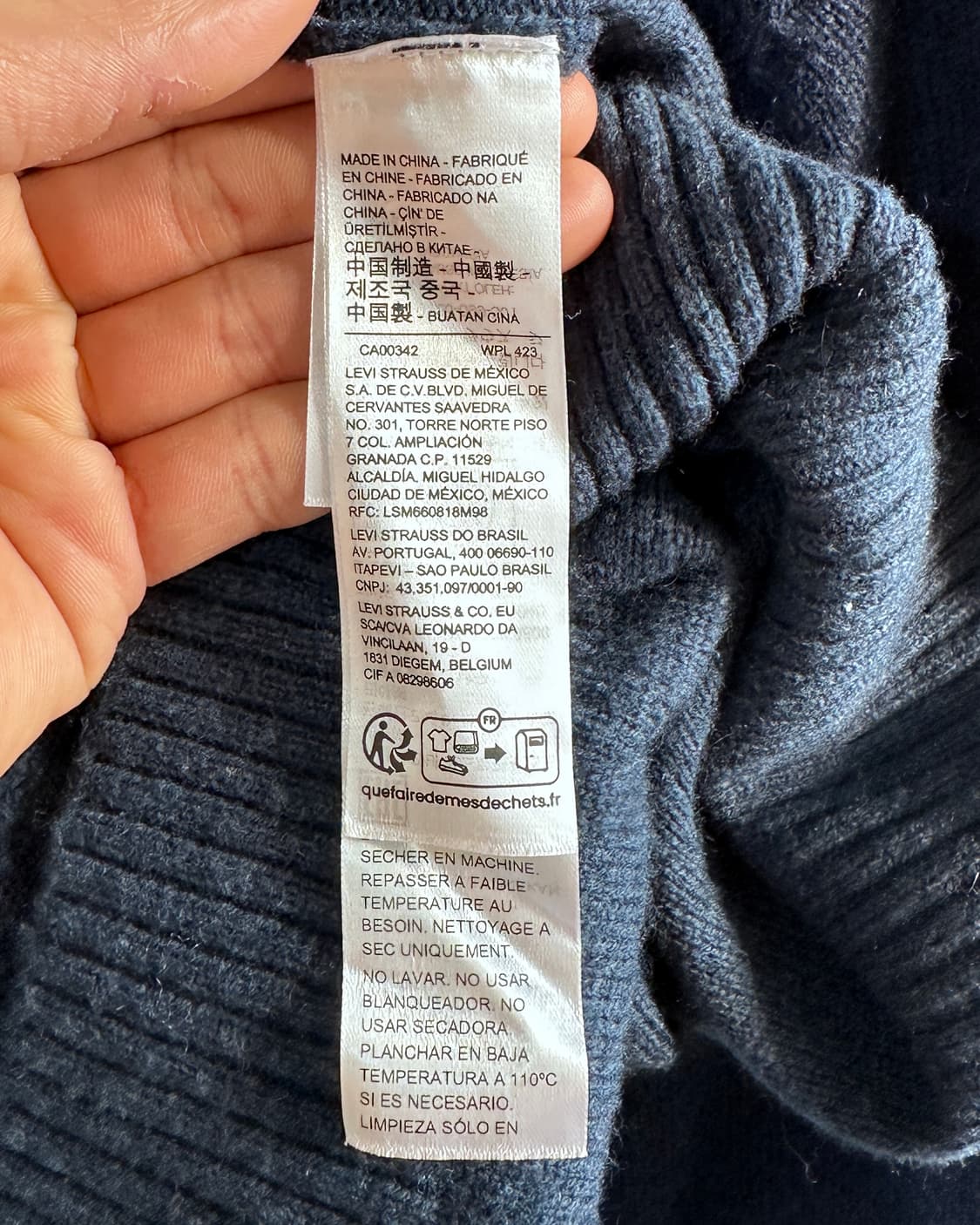 리바이스 카우보이 니트 (va.119) 상품이미지5